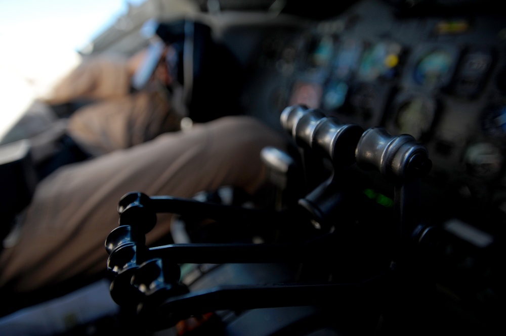 KC-10 Operation Enduring Freedom air refueling mission
