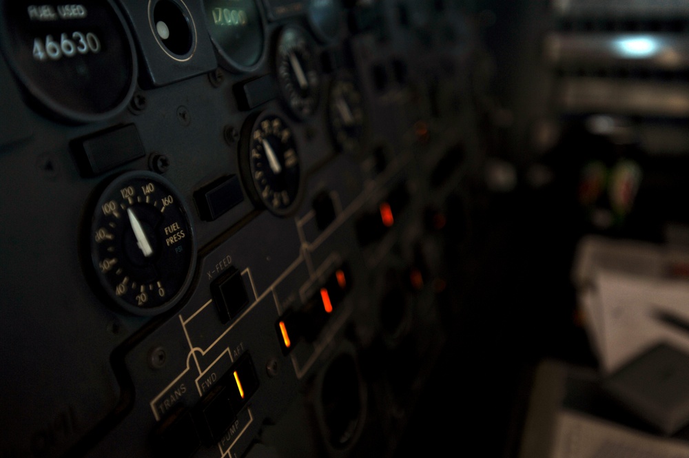 KC-10 Operation Enduring Freedom air refueling mission
