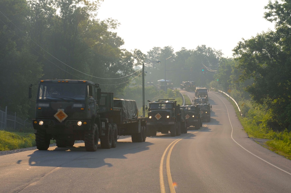 Operation Golden Cargo gets underway