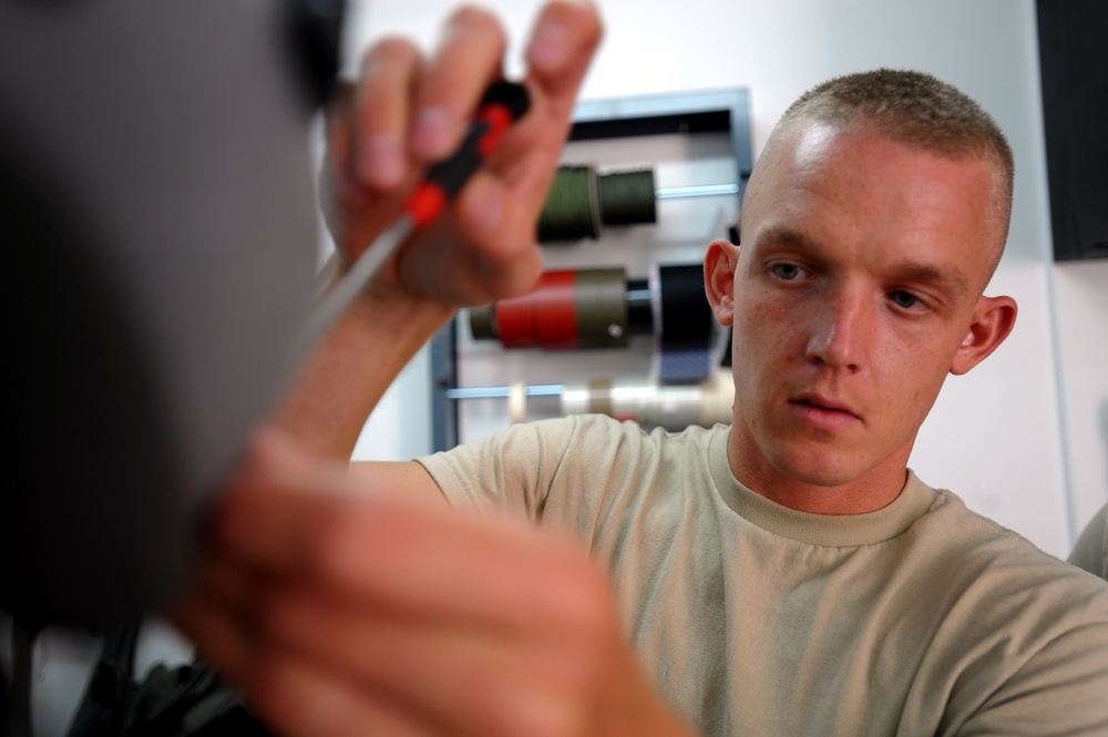 493rd Expeditionary Fighter Squadron life support
