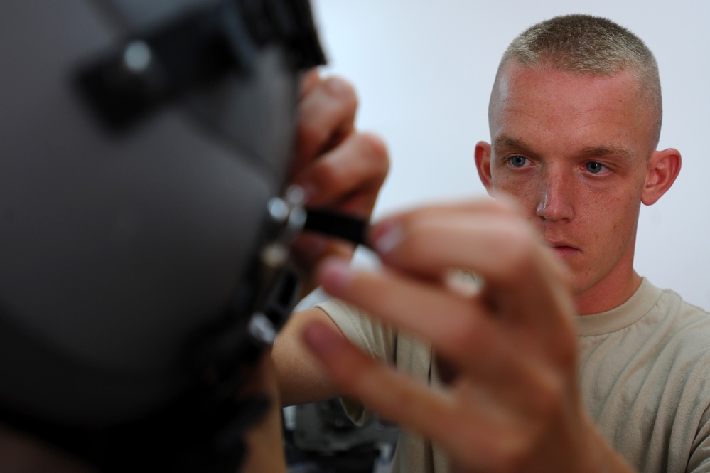 493rd Expeditionary Fighter Squadron life support