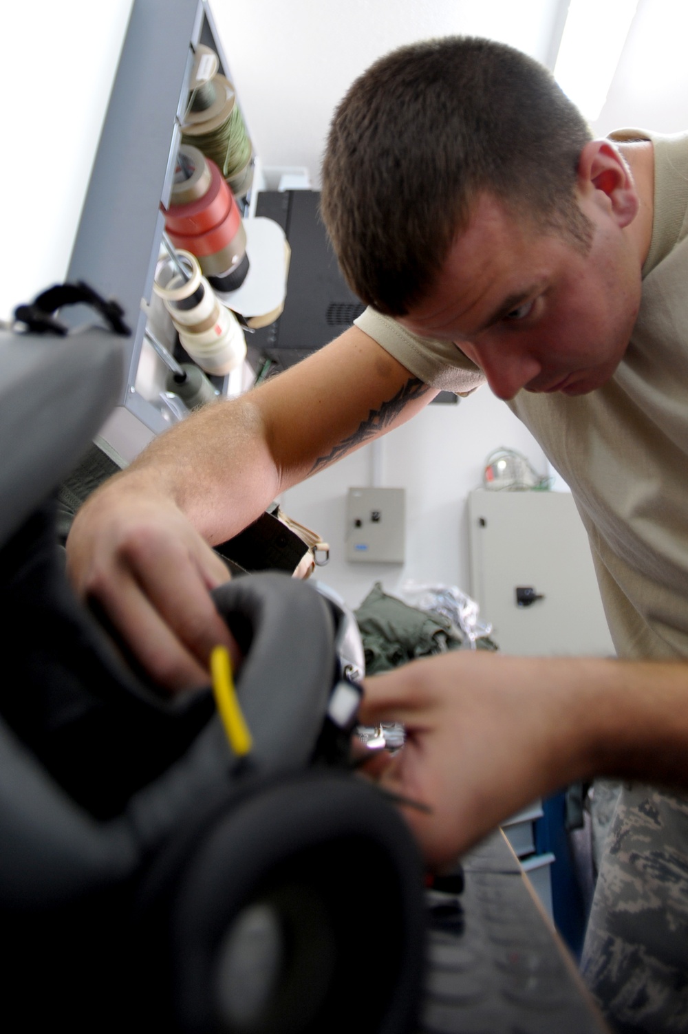 493rd Expeditionary Fighter Squadron life support