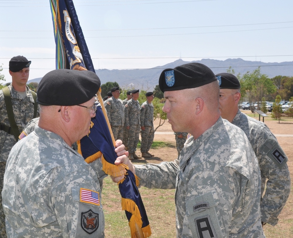 Passing the guidon