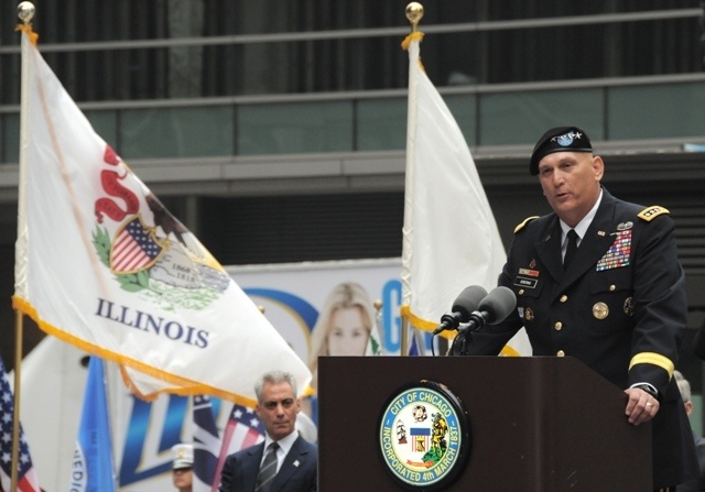 Odierno speaks at Wreath Laying Ceremony