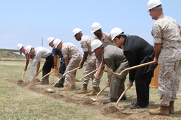 Edson Range breaks ground for new facilities