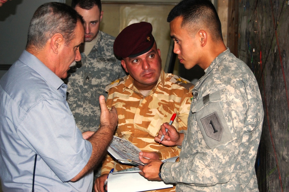 ‘Vanguard’ Battalion Stability Transition Team works towards Iraqi army self-sufficiency