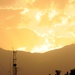 Majestic sunset over Kabul