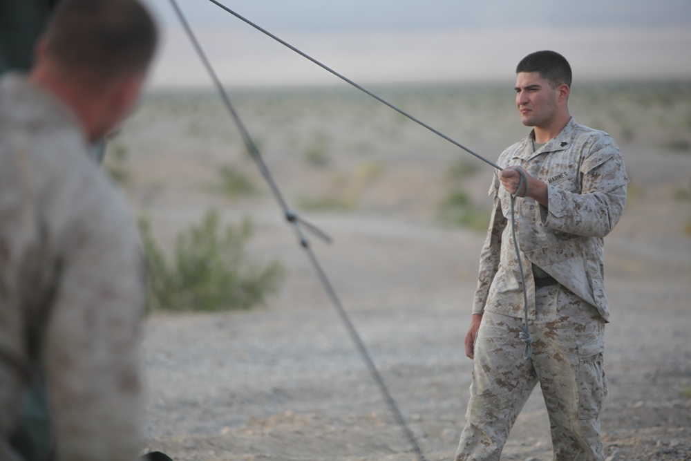 RCT-5 Marine conduct fire support coordination exercise