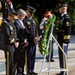 Army wreath ceremony