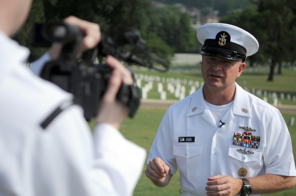 Wreath laying ceremony