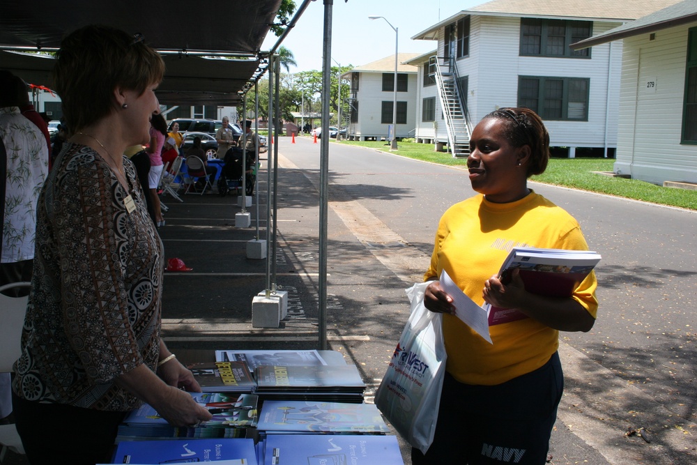 Pearl Harbor Reservists’ families have fun and learn about critical services