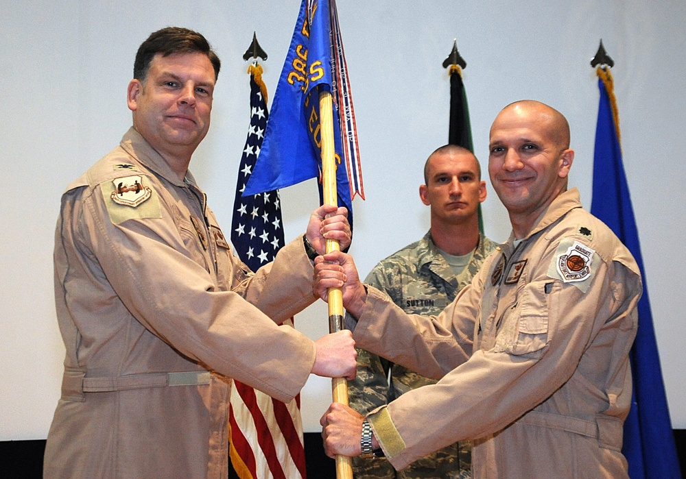 386th EOSS welcomes new commander
