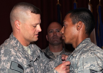 Deployed 387th combat truckers receive Army Combat Action Badge