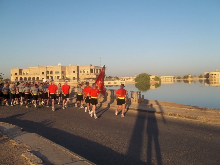 50th Signal Battalion (Expeditionary) Participates in USF-I Army Birthday Run