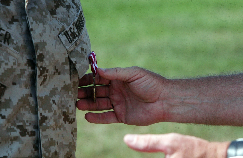 Master gunnery sergeant bids farewell to Corps after three decades