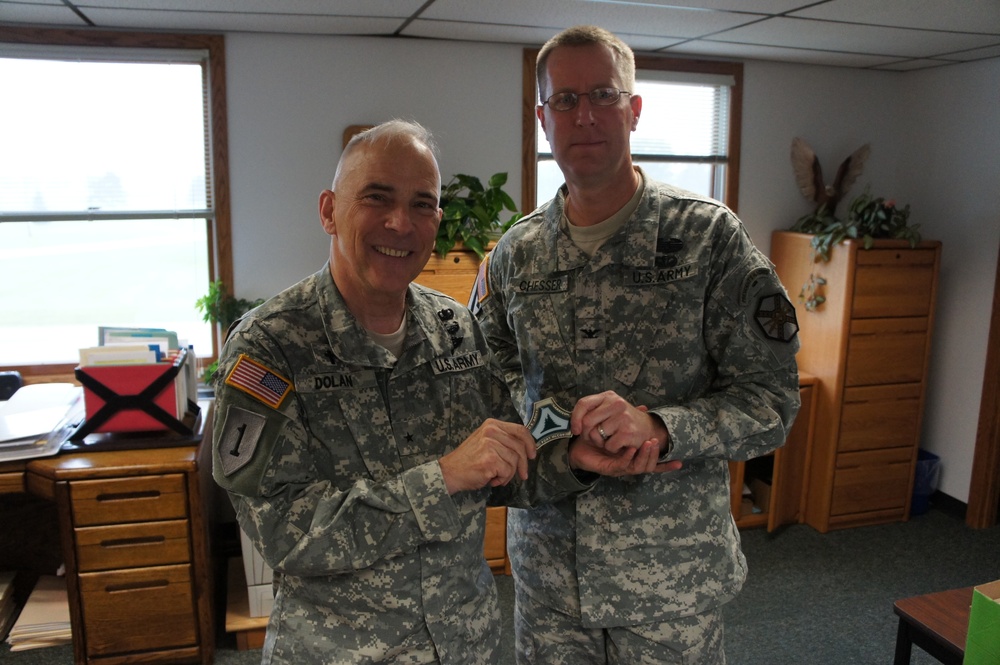 Chaplain Brig. Gen. Patrick Dolan visits Fort McCoy