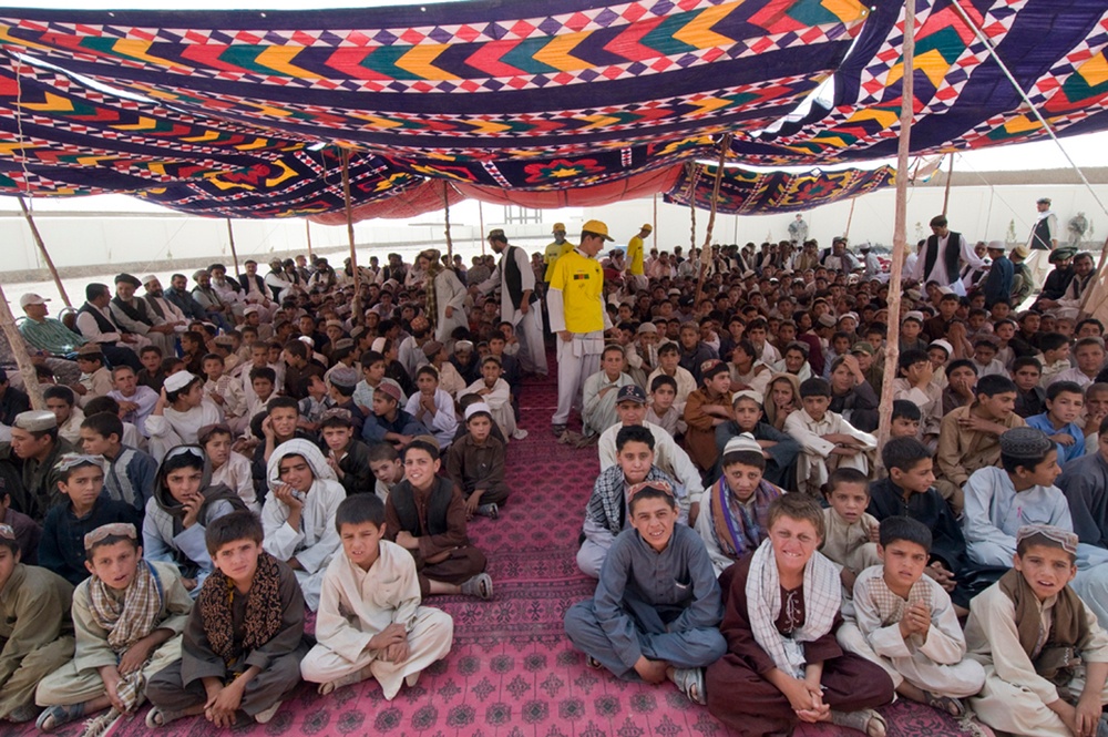 1-38 Cavalry Regiment helps open Weesh boys’ school