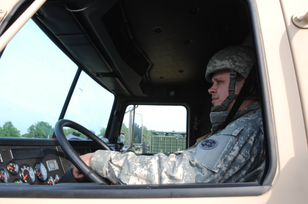 Fuelers keep the tactical vehicles moving at the Quartermaster Liquid Logistics Exercise 2011