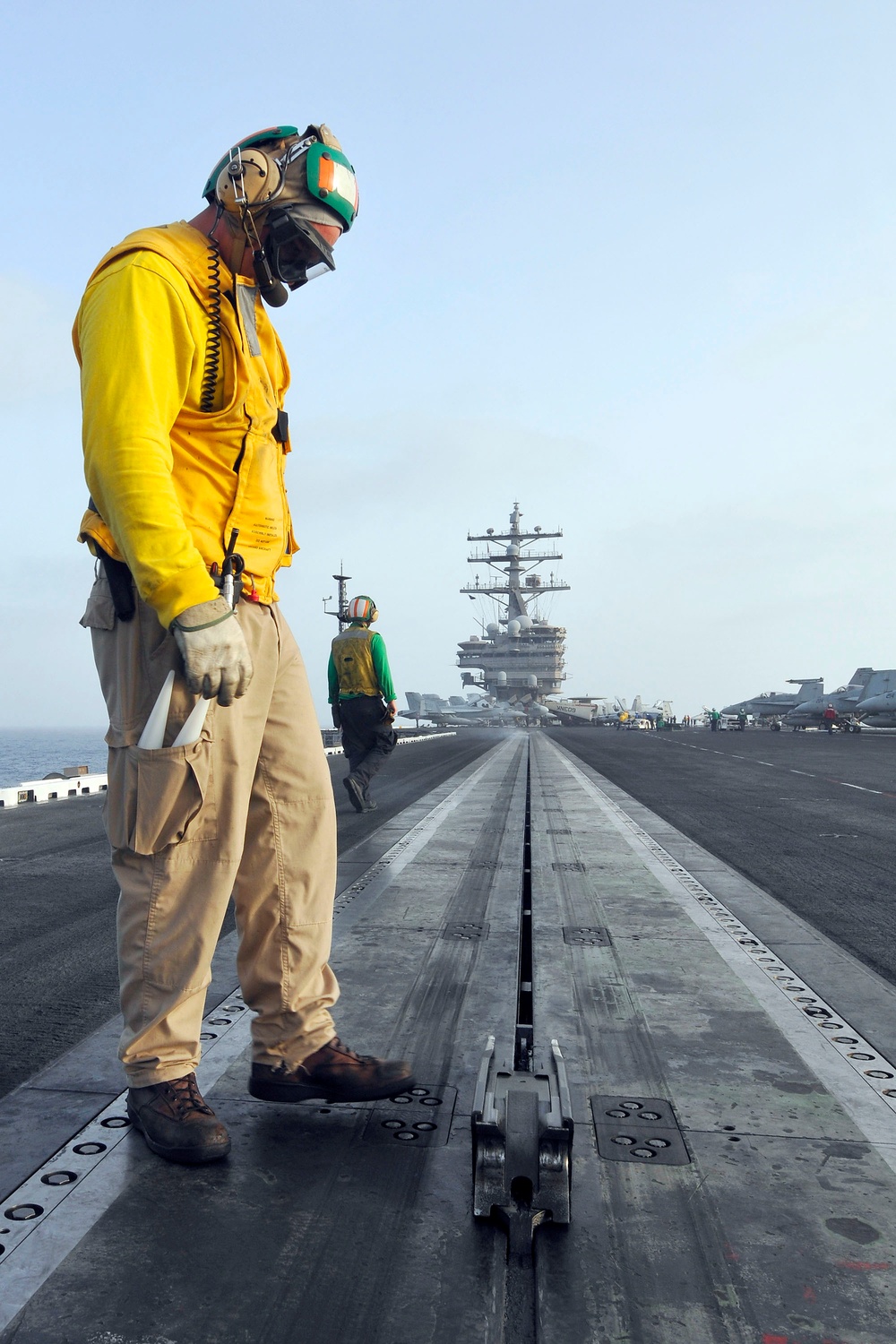 USS Ronald Reagan action