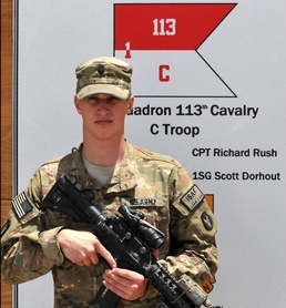 Soldier takes bullet to helmet, walks away unscathed