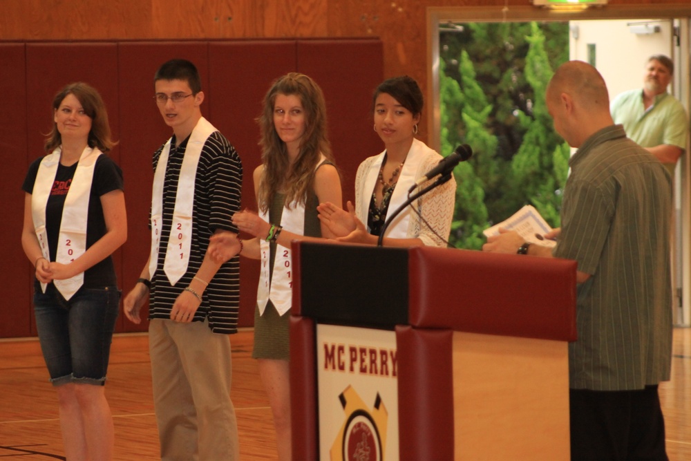 M.C. Perry students stay commited, graduate with honor