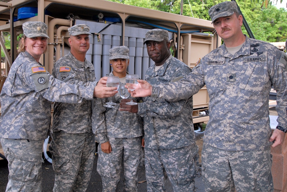 Florida Guardsmen partner with Puerto Rico National Guard for water purification mission