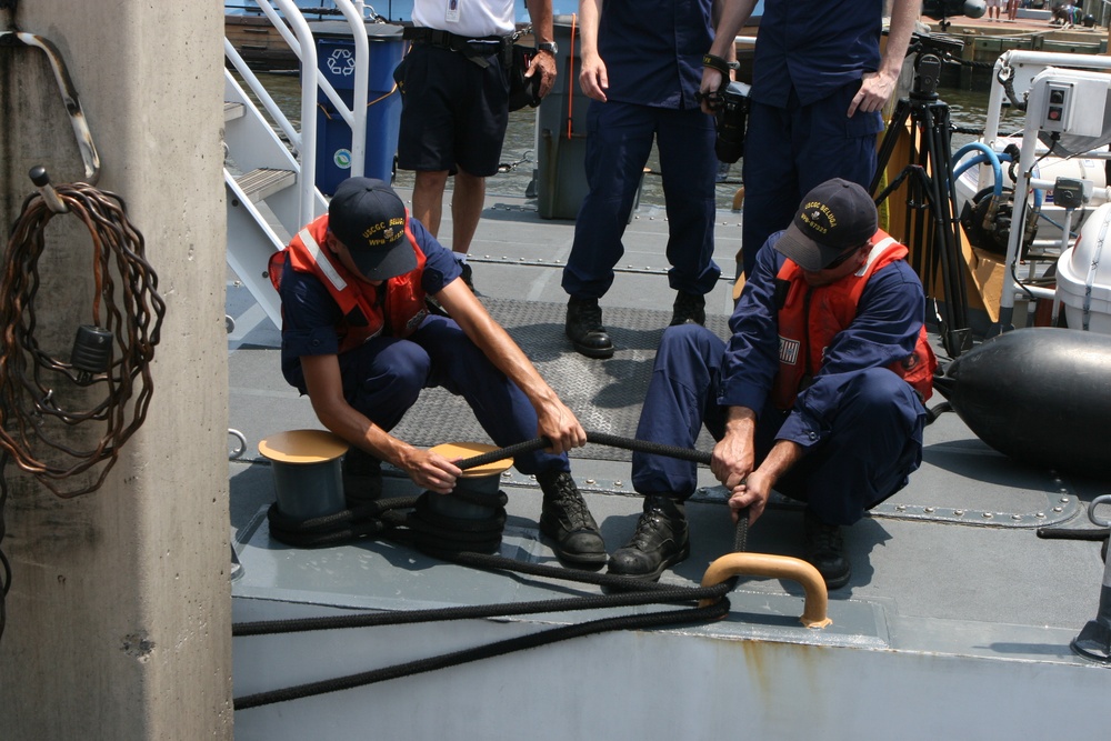 Coast Guard cutter makes boater safety paramount during 2011 Parade of Sail