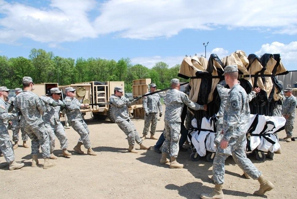 Like Christmas in June for North Dakota Guard Unit