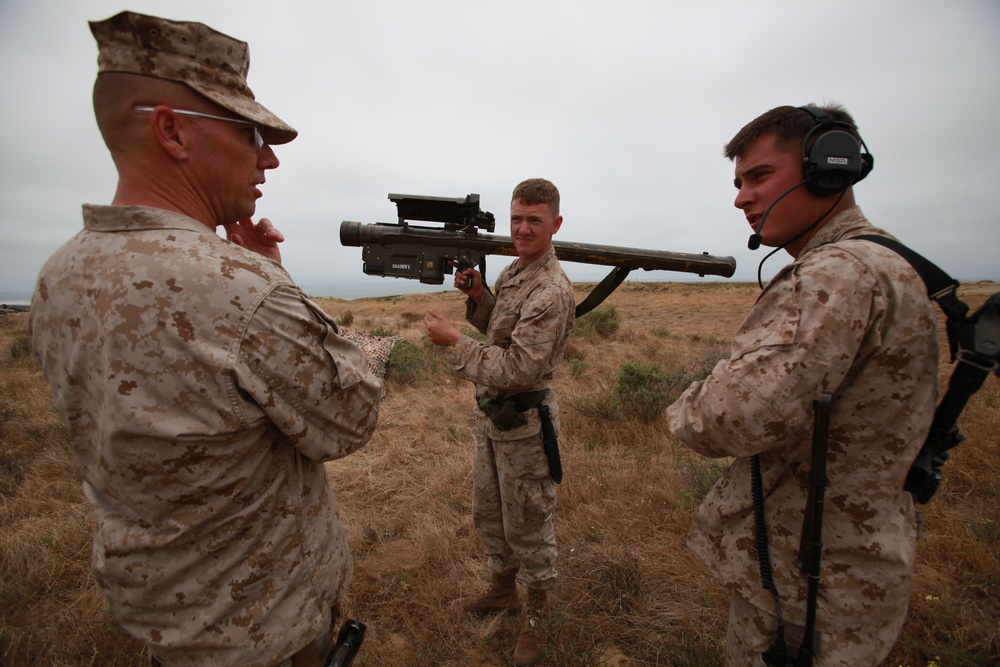 11th MEU low altitude air defense Marines