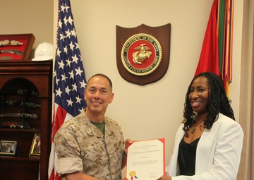 IPAC employee excels among Marines