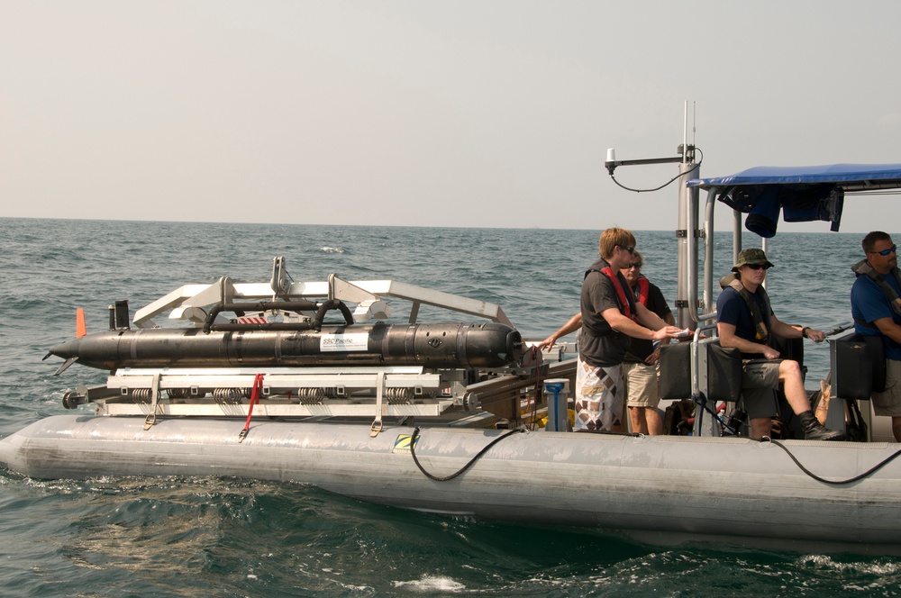 Mine countermeasures demonstration