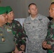 Indonesian army TRADOC commander visits Exercise Garuda Shield