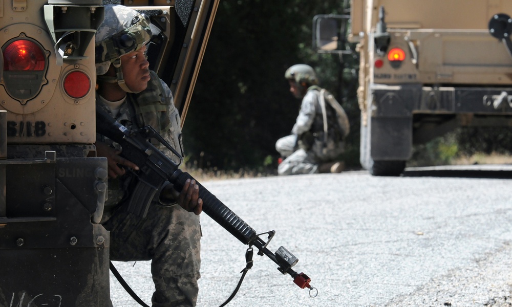 Soldiers gain confidence learning convoy operations