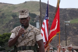 11th Marines welcome new sergeant major