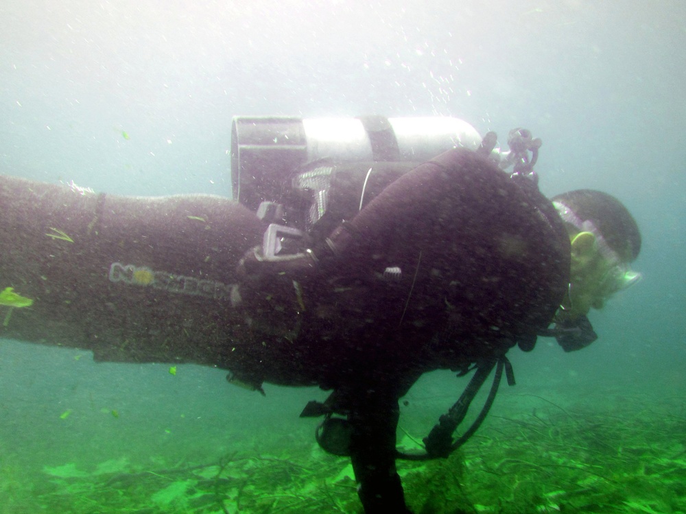 Joint dive mission for NH guardsmen and El Salvador