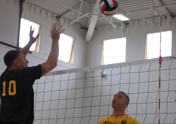 Finance tips balance in third game of CG's Cup volleyball match