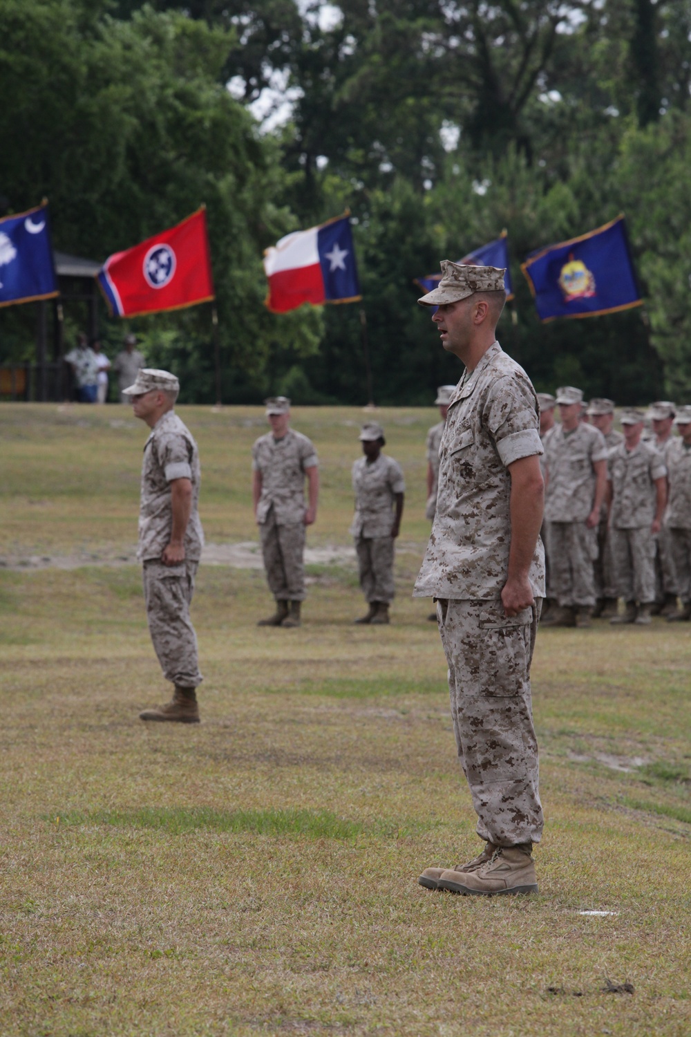 26th MEU change of command