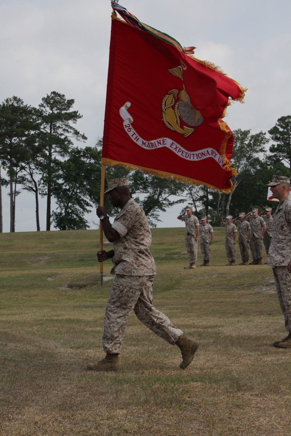 26th MEU change of command