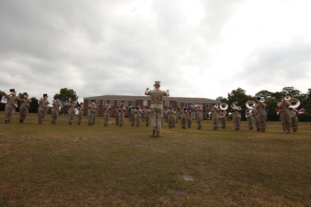 26th MEU change of command