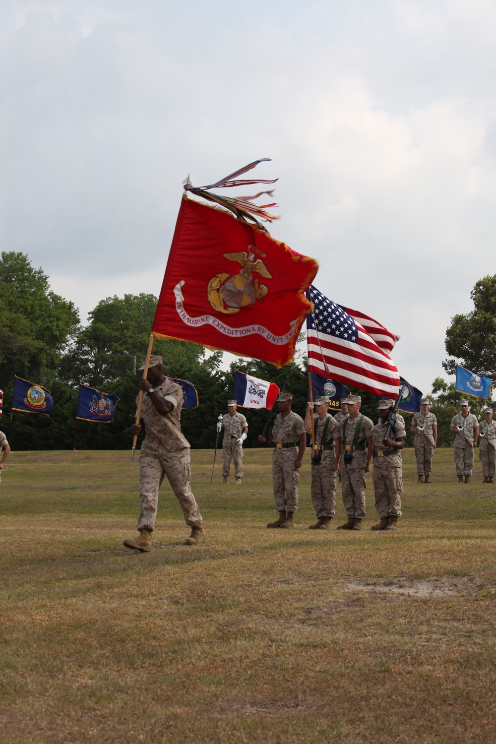 26th MEU change of command