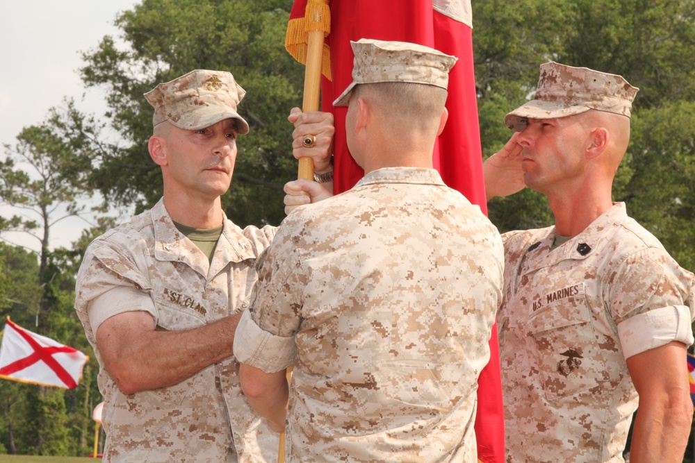 26th MEU change of command
