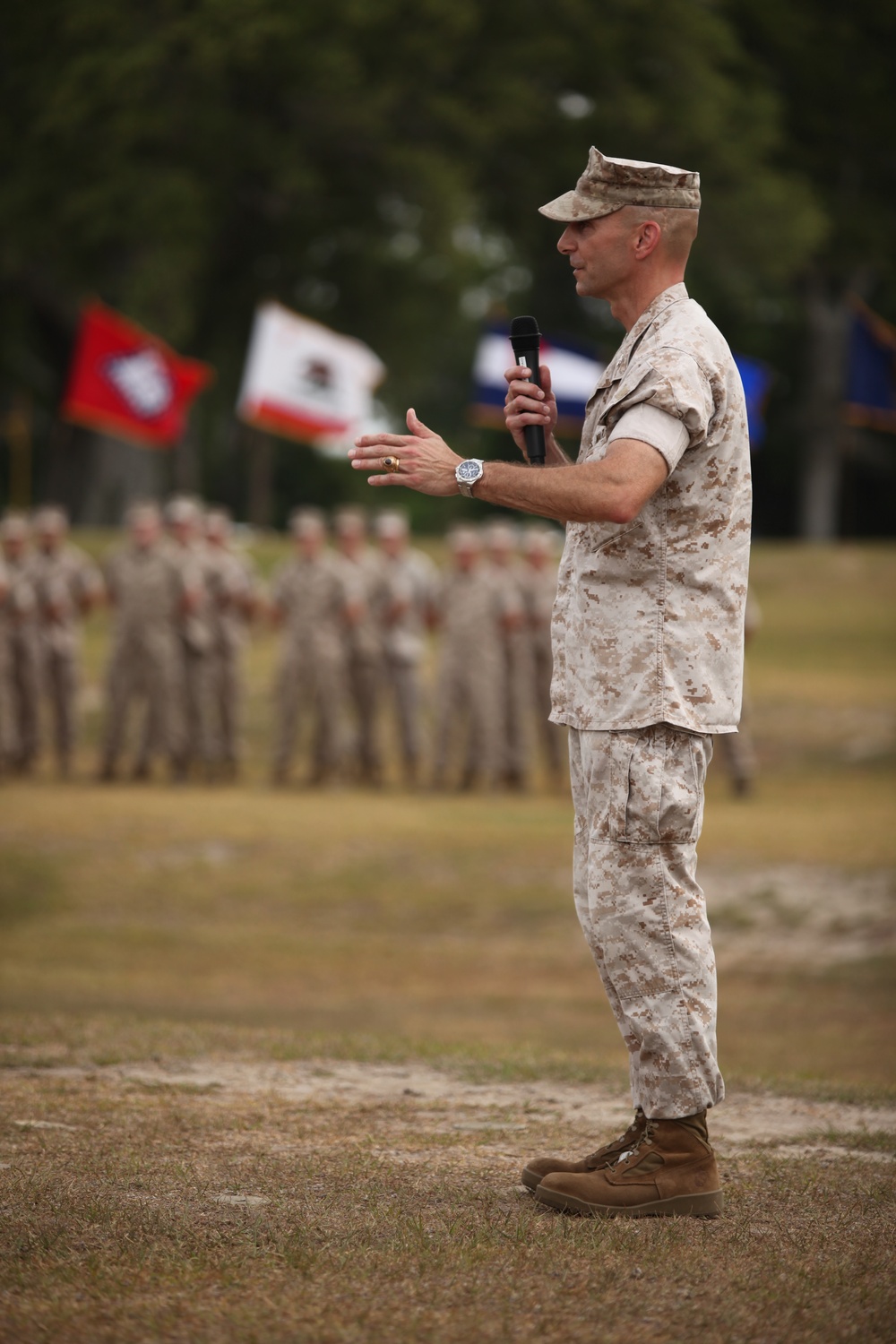 26th MEU change of command