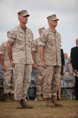 26th MEU change of command