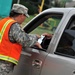 235th Military Police Company conduct traffic as residents return to homes in Dakota Dunes