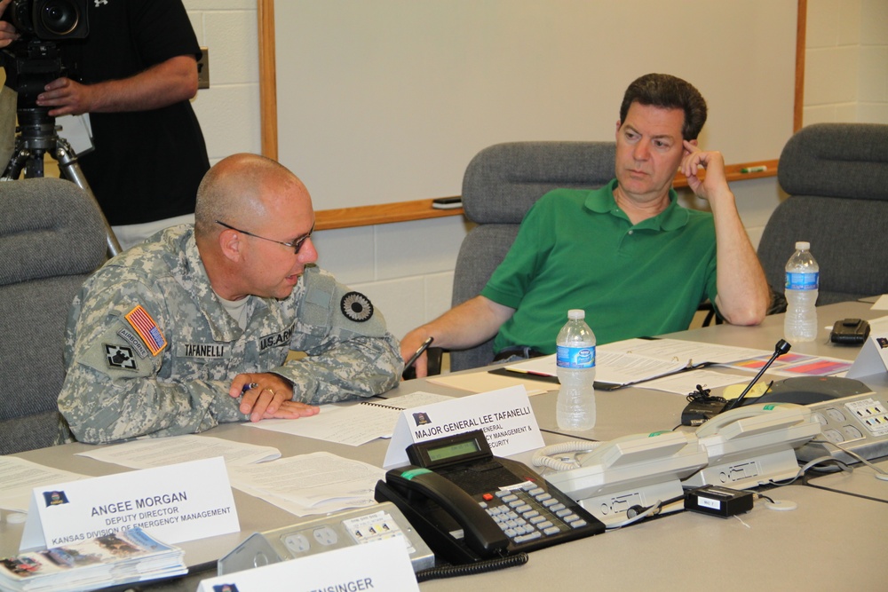 Kansas officials held tele-town hall for flooding concerns