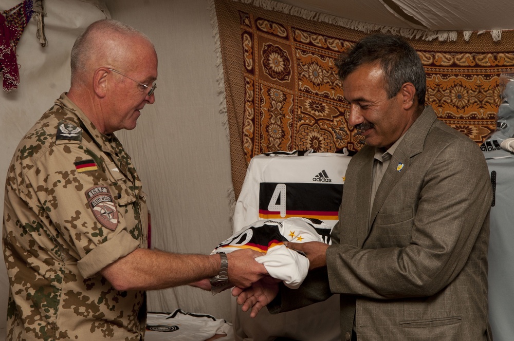 Balkh Football Federation connects with Germany