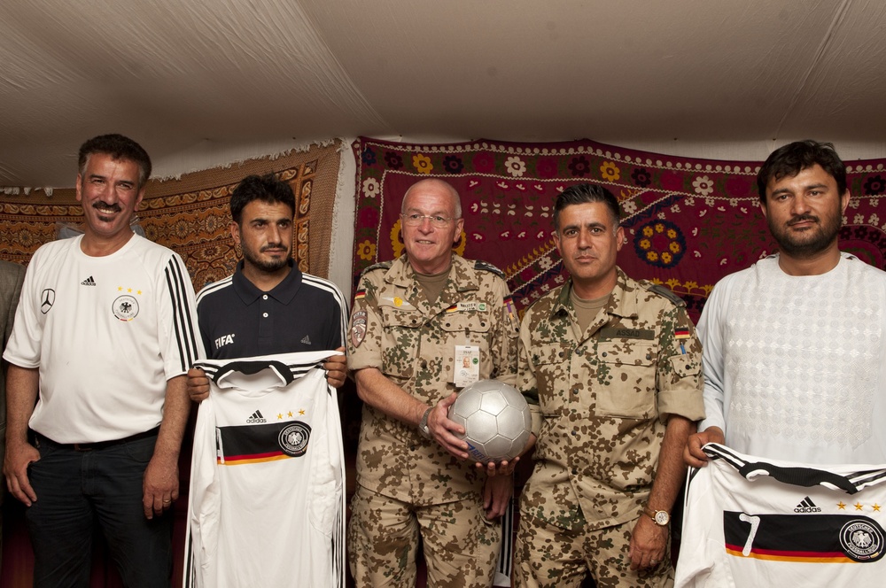 Balkh Football Federation connects with Germany