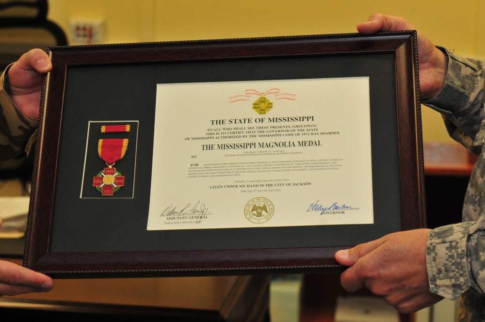 DVIDS - Images - US and Romanian logistics units exchange awards on ...