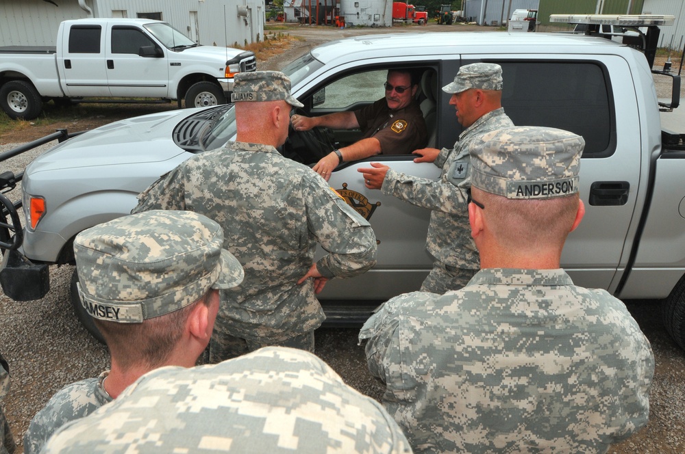 Missouri guardsmen assist in Atchison County