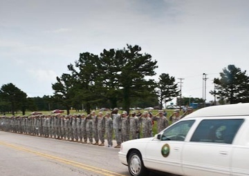 Fort Leonard Wood honors a fallen comrade